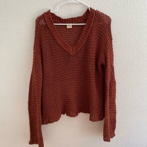 Brunt orange O’Neill sweater